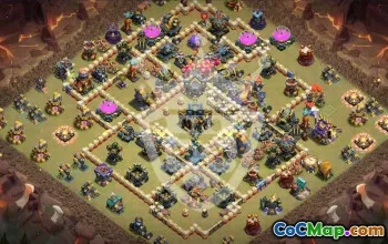 Top Copy Base Layouts for Town Hall 17 #56188