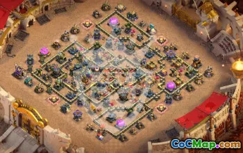 Top Copy Base Layouts for Town Hall 17 #56275