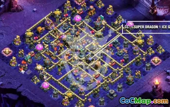 Top Copy Base Layouts for Town Hall 17 #56288