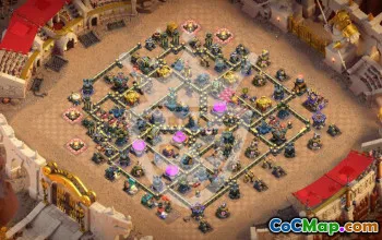 Top Copy Base Layouts for Town Hall 17 #56562