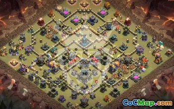 Top Copy Base Layouts for Town Hall 17 #56620