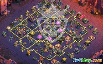 Top Copy Base Layouts for Town Hall 17 #56622