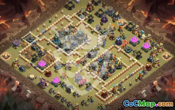 Top Copy Base Layouts for Town Hall 17 in CoC #56093