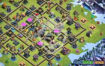 Top Copy TH17 Base Layouts with Links #52827