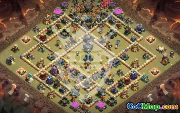 Top Copy Town Hall 17 Base Layouts #55802