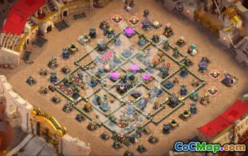 Top Copy Town Hall 17 Base Layouts for Clash of Clans #56487