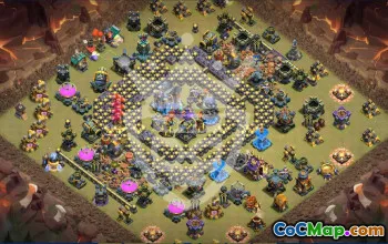 Salin Base Clash of Clans  Town Hall 18 #57263