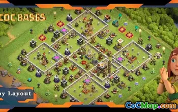 Top Farming Base TH11: Hybrid Layout & Link - Clash of Clans #20623