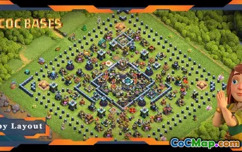 Top Farming Base TH13 with Link #57481