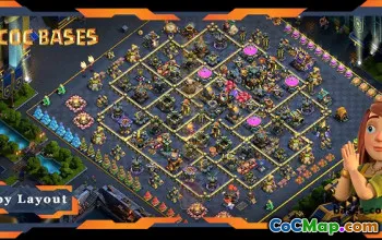 Top Farming TH17 Anti 3 Star Base Layout #56721
