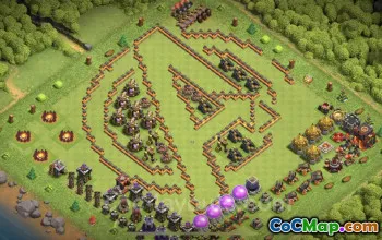 Top Funny TH10 Troll Bases with Links - Clash of Clans #24898