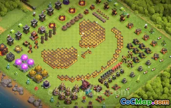 Top Funny TH10 Troll Bases with Links for 2025 - COC #19689