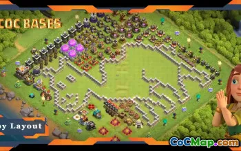 Top Funny TH11 Base Layouts - Troll Styles for Clash of Clans #20325