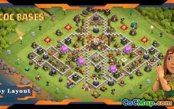 Top Funny TH11 Troll Base Layouts - Clash of Clans Links #22230