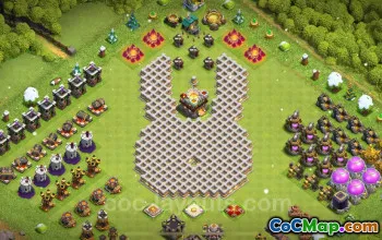 Top Funny TH11 Troll Bases with Links - Clash of Clans Art #25312