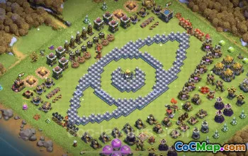 Top Funny TH12 Troll Bases with Links - Clash of Clans #25633