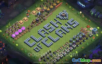 Top Funny TH13 Troll Bases & Links - Clash of Clans #25698