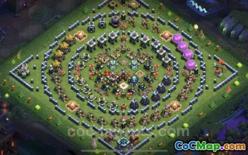 Top Funny TH13 Troll Bases with Links - Clash of Clans #25841