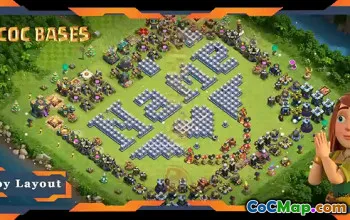 Top Funny TH14 Troll Base Layout for Clash of Clans #18976