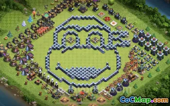 Top Funny TH14 Troll Base Links for Clash of Clans #25994