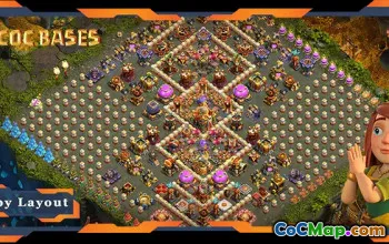 Nejlepší zábavné základní rozvržení TH16 pro Clash of Clans #18776