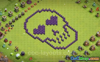 Top Funny TH7 Troll Bases for Clash of Clans 2025 #24231