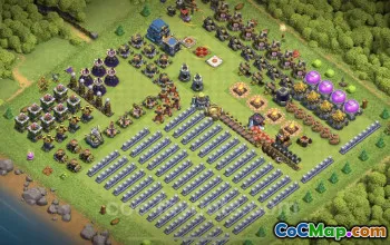 Top Funny Troll Base TH12 - Clash of Clans Copy Link #20577