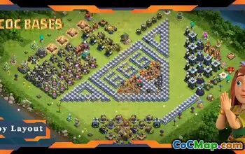 Top Funny Troll Base TH14 Layout - Clash of Clans #18969