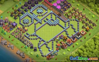 Top Funny Troll Base TH15 - Clash of Clans 2025 #26827