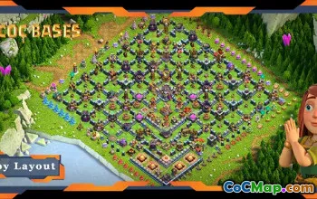 Top Funny Troll Base TH15 Layout for Clash of Clans #18799