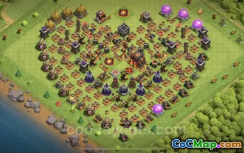 Top Funny Troll Bases for TH10 in Clash of Clans #24977