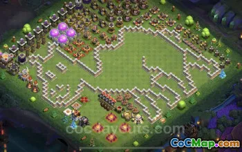 Top Funny Troll Bases for TH11 | Clash of Clans Art #25413