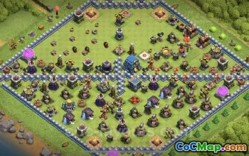 Top Funny Troll Bases for TH12 - Clash of Clans (COC) #25461