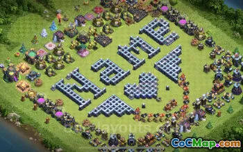 Top Funny Troll Bases for TH14 in Clash of Clans #26084