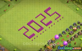 Die besten lustigen Troll-Basen für TH6 – Art Base Copy 2024 #18339