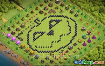 Top Funny Troll Bases pentru TH8 - Cea mai bună copie de artă 2024 #17662