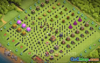 Top Funny Troll Bases for TH8 - Clash of Clans 2024 #19071