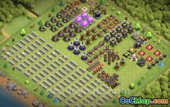 Top Funny Troll Bases TH11 - Clash of Clans Art Copy #25365