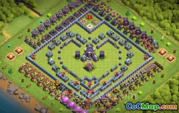 Top Funny Troll Bases TH15 for Clash of Clans 2025 #21915