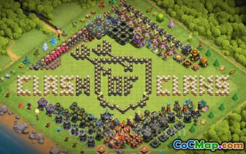 Top Funny Troll Bases TH17 - Clash of Clans 2025 #26803