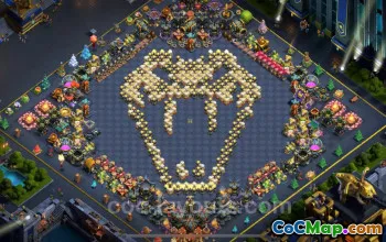 Top Funny Troll Bases TH17 for 2025 - Clash of Clans #26735