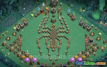 Top Funny Troll Bases TH9 - Clash of Clans Art Links #24809