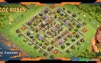 Top Hybrid TH11 Base Link | Anti-Everything Defense Layout #22233