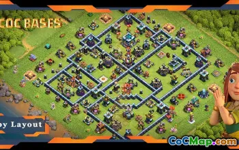 Top Hybrid TH13 Base Layouts for Clash of Clans #57477