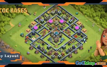 Top Hybrid TH13 Base Layouts for Clash of Clans | Farming & Defense #20755