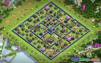 Top Hybrid TH13 Base Link - Best Anti-Everything Defense #25868