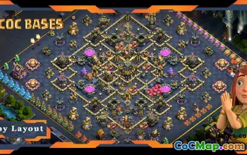 Top Hybrid TH17 Anti-2 Star Base Layout #55560
