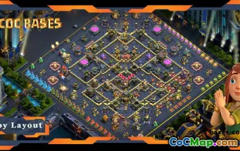 Top Hybrid TH17 Anti 3 Star Base Layout #55643