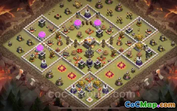 Top Max Level TH11 War Base: Anti-Air & Electro Dragon 2024 #25269