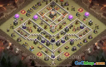Top Max Level TH11 War Base Links for Clash of Clans #25352